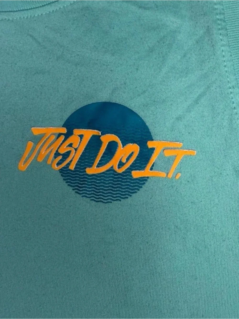 Nike Mint & Magenta Tank Tops - Just Do It Graphic